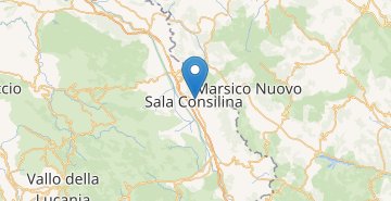 地图 Sala Consilina