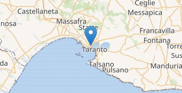 Kaart Taranto