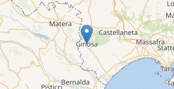 地图 Ginosa
