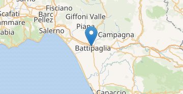 Mapa Battipaglia