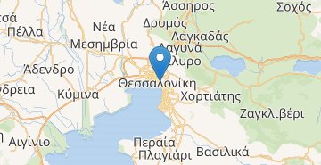 地图 Thessaloniki