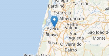 Kaart Aveiro