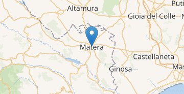 Mapa Matera