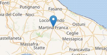 Map Martina Franca