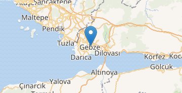 Карта Гебзе