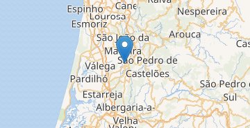 Karte Oliveira de Azemeis