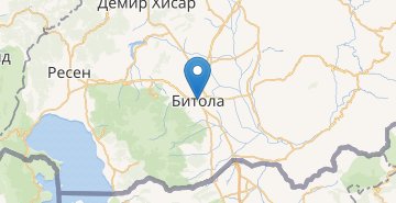 地図 Bitola