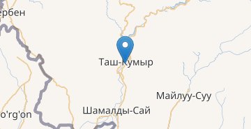 Mapa Tash-Kumyr