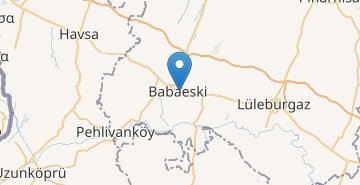Kaart Babaeski