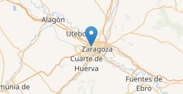 Мапа Сарагоса