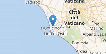 Map Fiumicino