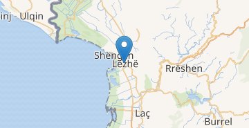 Map Lezha