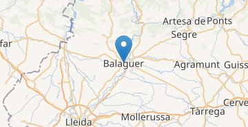地图 Balaguer
