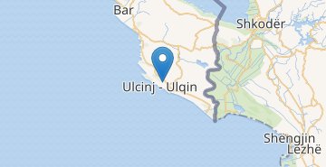 Мапа Ульцинь