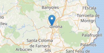 Map Girona