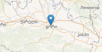 Mapa Gori