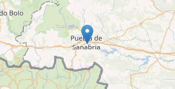 Kort Puebla de Sanabria
