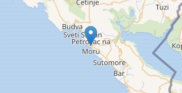地图 Petrovac