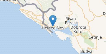 地图 Herceg-Novi