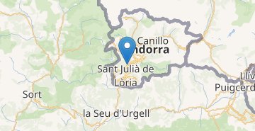 Mapa Santa Coloma