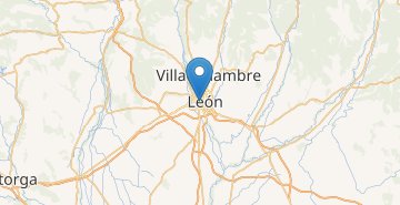 地図 Leon