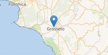Карта Гроссето