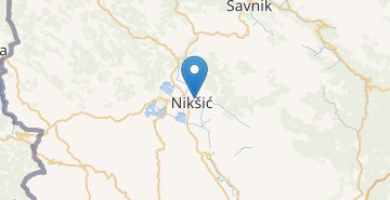 Mapa Nikšić