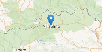 Térkép Villablino