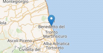 Мапа Сан-Бенедетто-дель-Тронто