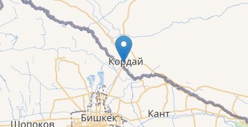 Zemljevid Korday