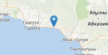 Žemėlapis Noviy Afon