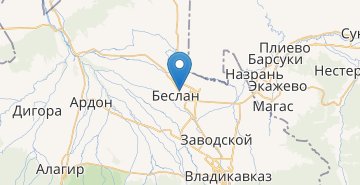 Map Beslan