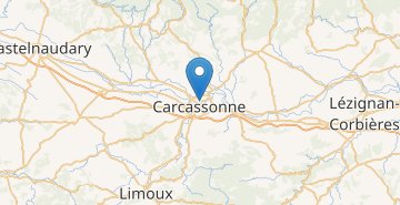 Mapa Carcassonne