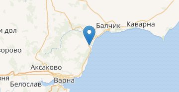 地图 Kranevo