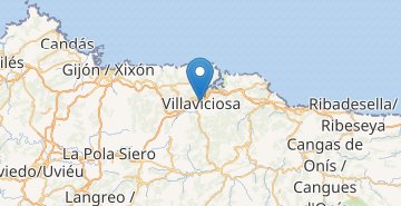 Zemljevid Villaviciosa