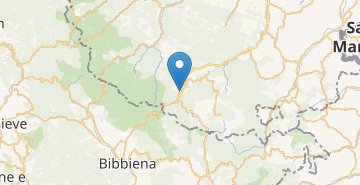 地图 Bagno di Romagna