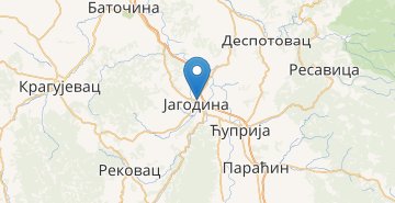 Карта Jagodina