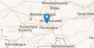 Map Pyatigorsk