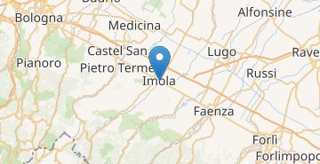 Mapa Imola