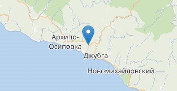 Mapa Bzhyd