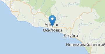 Mapa Arkhipo-Osipovka