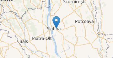 Map Slatina