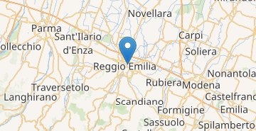 地図 Reggio Emilia