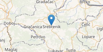 지도 Srebrenik