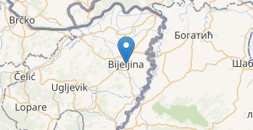 Карта Биелина
