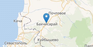 地图 Bakhchysarai