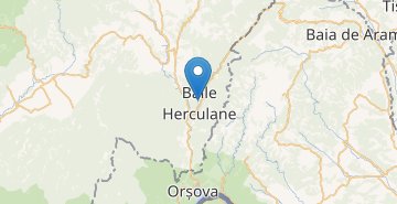 Map Baile Herculane