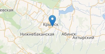Карта Крымск