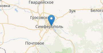 Карта Симферополь