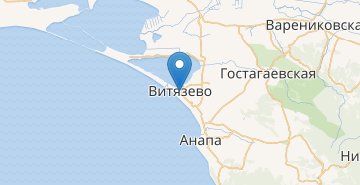 Map Vityazevo